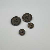 C186 천연 소재 우드 4구멍 단추 DAIYA BUTTON 서브 사진