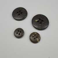 C186 천연 소재 우드 4구멍 단추 DAIYA BUTTON 서브 사진