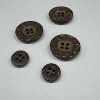 C187 천연 소재 우드 4구 단추 DAIYA BUTTON 추가 이미지