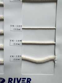 CK-18 코튼 트위스트 코드[리본 / 테이프 / 코드] RIVER 서브 사진