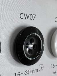 CW07 폴리에스터 수지 4홀 버튼[단추] DAIYA BUTTON 서브 사진