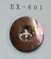 EX601 테두리 있는 4구멍 차나비조개 단추