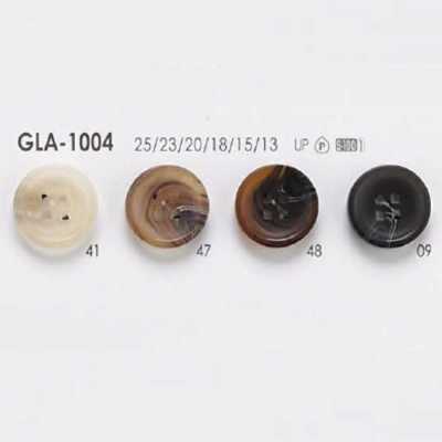 GLA1004 폴리에스테르 수지제 앞면 4구 단추