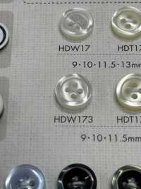 HDW173 다이야 버튼즈 충격 방지 초내구성 "쉘 모양 폴리에스터 버튼" 시리즈[단추] DAIYA BUTTON 서브 사진