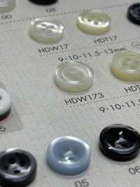 HDW173 다이야 버튼즈 충격 방지 초내구성 "쉘 모양 폴리에스터 버튼" 시리즈[단추] DAIYA BUTTON 서브 사진