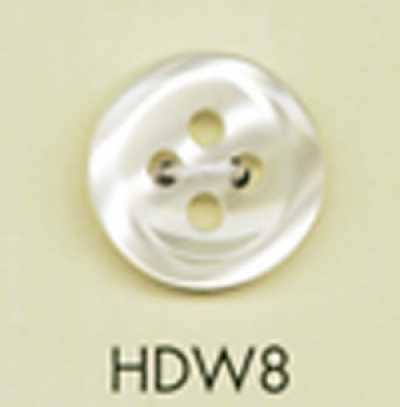 HDW8 DAIYA BUTTONS 내충격 HYPER DURABLE 시리즈 조개 느낌 폴리에스테르 단추
