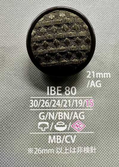 IBE80 아일렛 리벳 싸개 단추