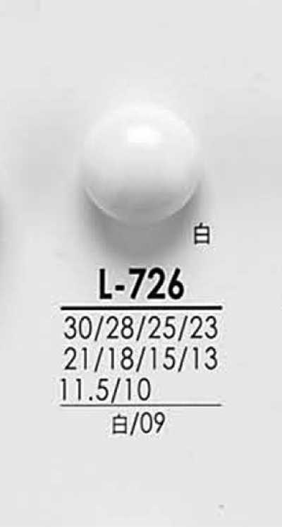 L726 셔츠부터 코트까지 검정색&염색용 단추