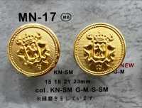 MN17 금속 버튼[단추] DAIYA BUTTON 서브 사진