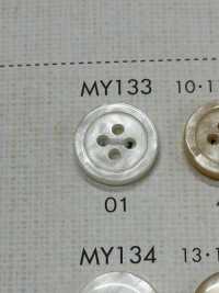 MY133 다이야 버튼 쉘 폴리에스터 버튼[단추] DAIYA BUTTON 서브 사진