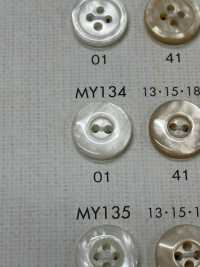 MY134 다이야 버튼 쉘 폴리에스터 버튼[단추] DAIYA BUTTON 서브 사진