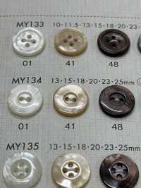 MY134 다이야 버튼 쉘 폴리에스터 버튼[단추] DAIYA BUTTON 서브 사진