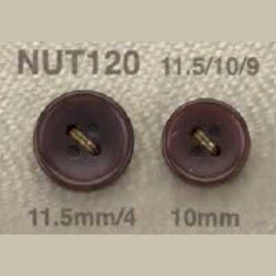 NUT120 너트제 앞면 4구멍 단추