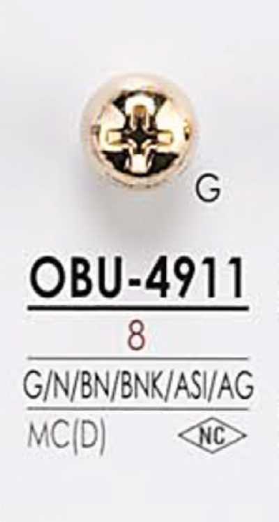 OBU4911 나사 모티프 메탈 버튼 (메탈 단추)