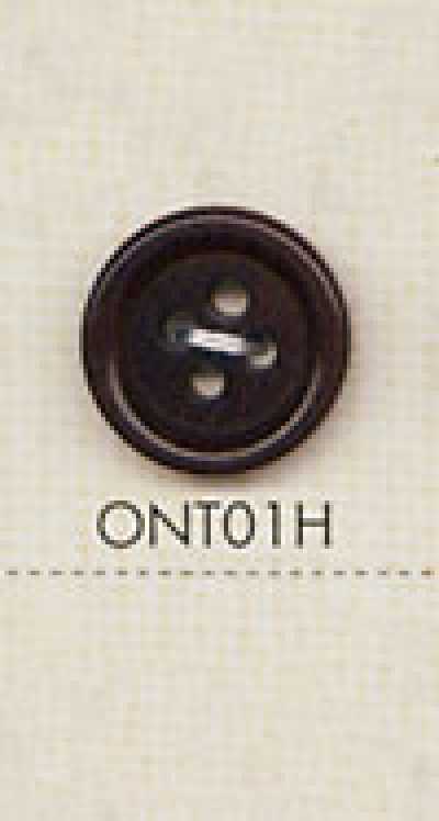 ONT01H 천연 소재 코로조 너트 4구멍 단추