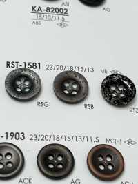 RST1581 재킷 슈트용 4개 구멍 메탈 단추 IRIS 서브 사진