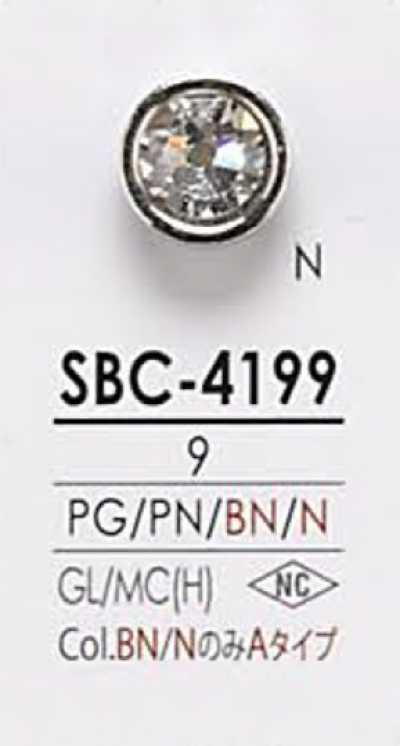 SBC4199 크리스털 스톤 단추