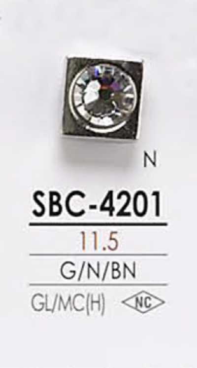SBC4201 크리스탈 스톤 단추