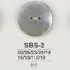 SBS2 흑마더오브펄(자개)제 앞구멍 2구멍 단추