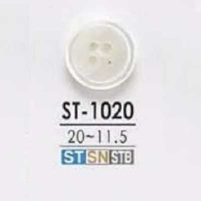 ST1020 다카세조개제 앞면 4구멍 단추