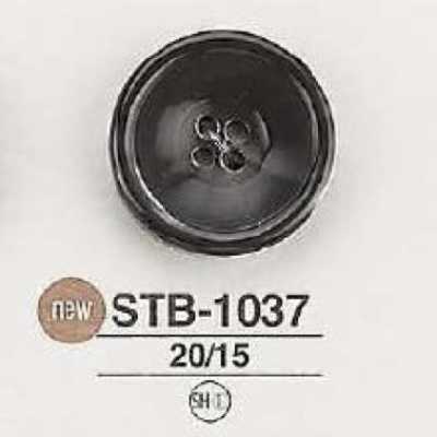 STB1037 타카세조개로 만든 앞면 4구멍 단추