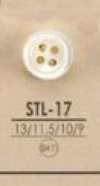 STL17 천연 소재 두꺼운 4 구멍 조개 쉘 단추