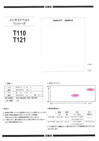 T121 안쪽 벨트 T 시리즈