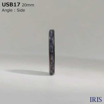 USB17 천연 소재 염색 마더오브펄 (자개) 조개제 표공 4개 단추 IRIS 서브 사진