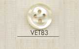 VET83 DAIYA BUTTONS 조개 느낌의 폴리에스테르 단추