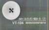 VT104 폴리에스테르 수지제 앞면 4구멍 단추