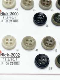 NICK2002 셔츠・경의류용 골조 단추 IRIS 서브 사진
