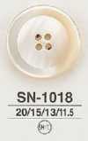 SN1018 다카세조개로 만든 앞면 4구멍 광택 단추