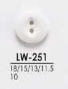 LW251 셔츠, 폴로셔츠 등의 경의류용 염색용 단추