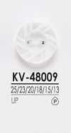 KV48009 2홀 심플 폴리에스테르 단추