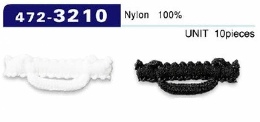 472-3210 루프 패스너 울리 나일론 타입 가로형 26mm (입수 10)
