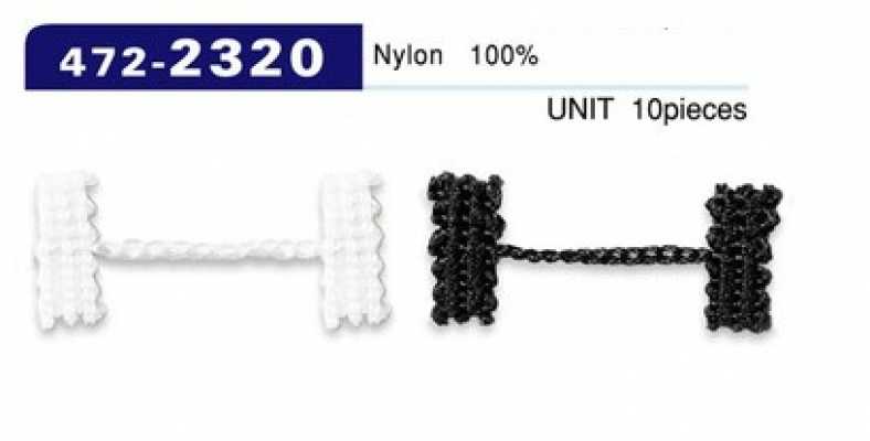 472-2320 루프 패스너 안감 고정 체인 코드 타입 전체 길이 33mm (입수 10)