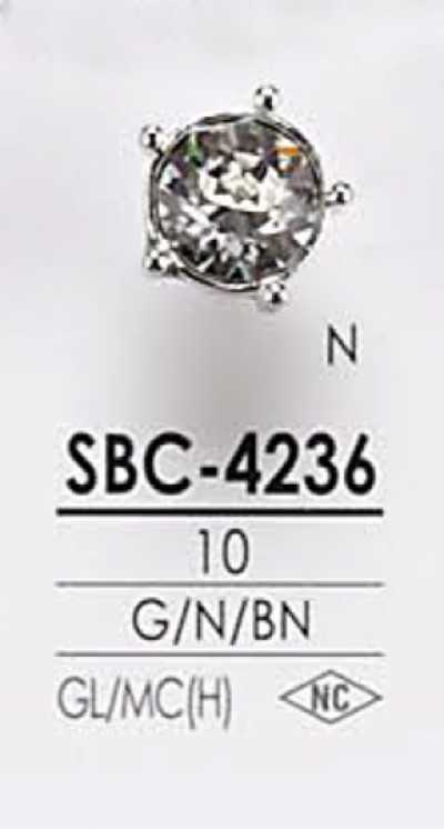 SBC4236 크리스탈 스톤 단추