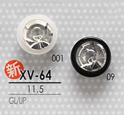 XV64 염색용 크리스털 스톤 단추