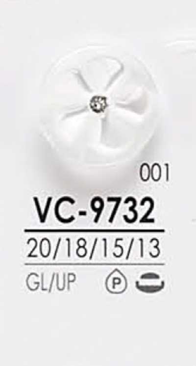 VC9732 염색용 핀컬 스타일 크리스털 스톤 단추