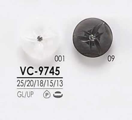 VC9745 염색용 핀컬풍 크리스털 스톤 단추