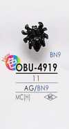 OBU4919 벌레 모양의 금속 단추