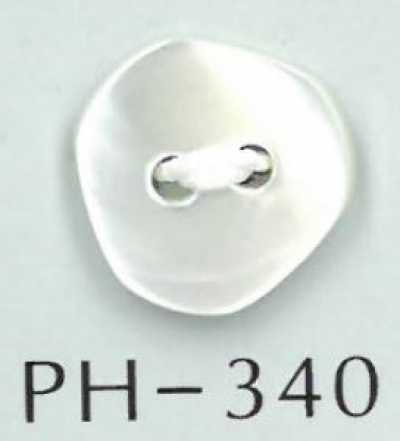PH340 2구멍 바로크 쉘버튼