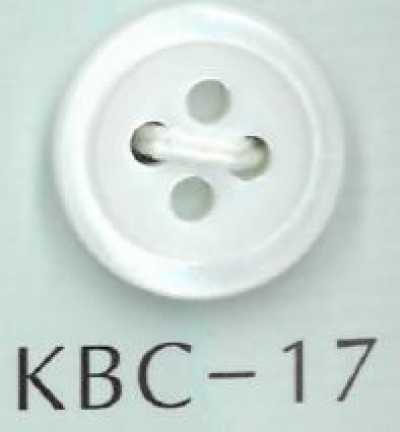 KBC-17 BIANCO SHELL 4구멍 17형 쉘버튼