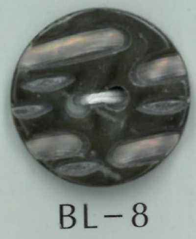 BL-8 2구멍 랜덤 무늬 쉘버튼