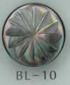 BL-10 꽃무늬 금속 다리 부착형 쉘버튼