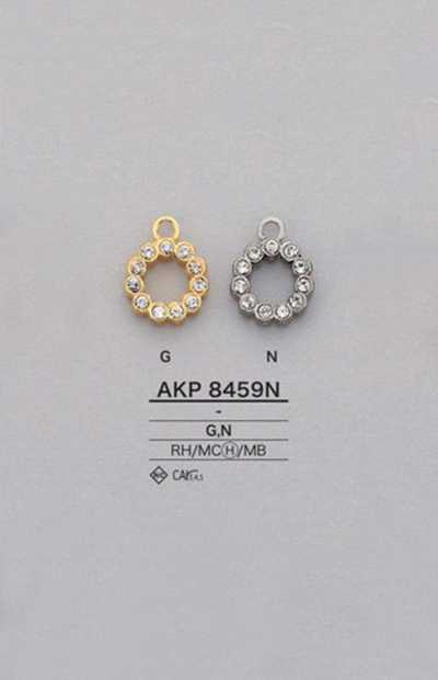 AKP8459N 라인스톤 지퍼 포인트(지퍼 슬라이더)