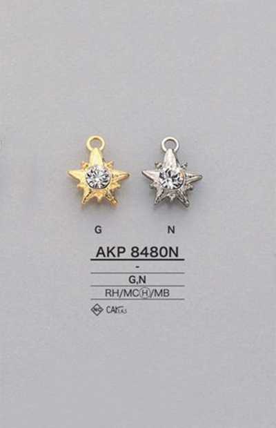 AKP8480N 라인스톤 별형 지퍼 포인트(손잡이)