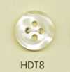 HDT8 DAIYA BUTTONS 충격에 강한 HYPER DURABLE 시리즈 조개풍 폴리에스테르 단추