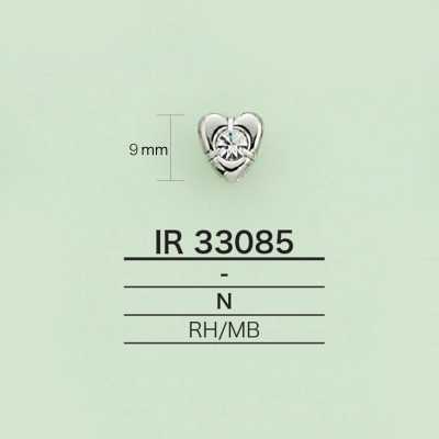 IR33085 라인스톤이 달린 참(하트형)