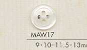 MAW17 DAIYA BUTTONS 조개 느낌 폴리에스테르 단추